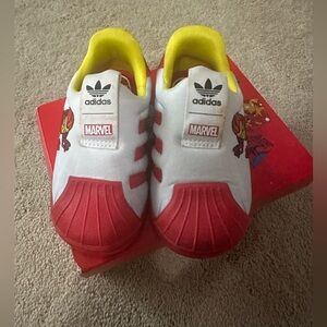 Toddler Boys Superstar 360 Slip-On Marvel Iron Man Sneakers